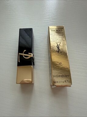 Yves Saint Laurent rouge pur couture the bold lipstick # 10 brazen nude